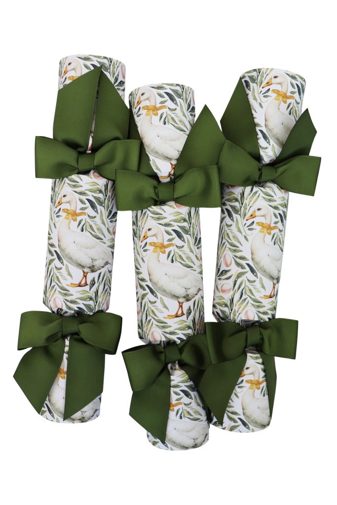 Nancy & Betty - Christmas crackers, Regency - Geese - Portrait (3)