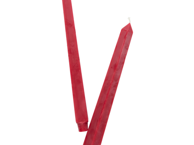 Nina Campbell – Candles, candlesticks – Candles, square, red – Portrait